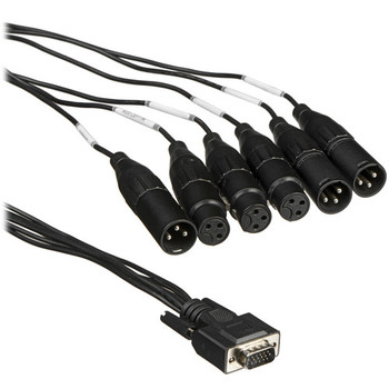 Blackmagic Design CABLE-ATEMAUDIO Audio Breakout Cable for ATEM 1M/E & 2M/E Production Switchers (2')