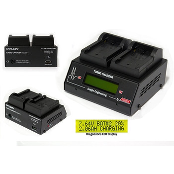 JVC TC200JVC600 Two-Position Simultaneous Battery Charger for JVC50, JVC75, and S-8I50
