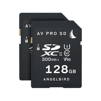 Carte SDXC Angelbird 256 Gb V90 UHS-II 300mb/s lot de 2