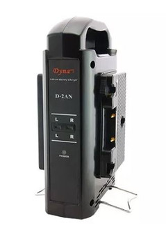 Dynacore D-2SA Stand-up charger for 2 AB Gold Mount Batteries without Adapter