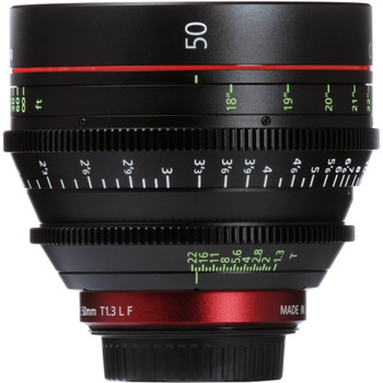 Canon CN-E 50mm T1.3 L F Cine Lens (6570B001)