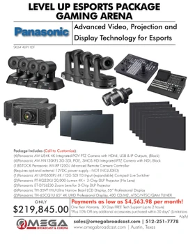 PANASONIC LEVEL UP ESPORTS PACKAGE #2 - GAMING ARENA