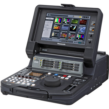 USED Panasonic AJ-HPM200PJ: P2 Mobile AVC-Intra/DVCPRO HD/50/25 P2 HD Recorder/Player with eSata, GigE