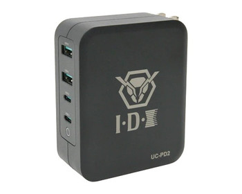 IDX System Technology UC-PD2 Pocket Travel 4-Port Fast Charger & Power Supply