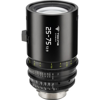 Tokina 25-75mm T2.9 Cinema Zoom Lens (EF Mount)