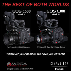 More About the EOS C500 Mark II and the EOS C300 Mark III