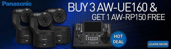 How to Save Big on Panasonic 4K PTZ Cameras and Remote Controller