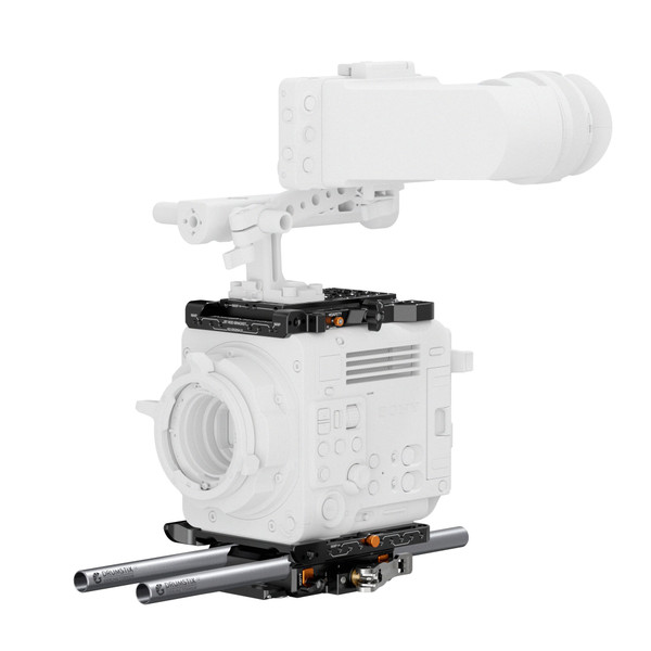 Bright Tangerine LeftField Base Cine Kit for Sony BURANO (BUD 15mm LWS Baseplate)