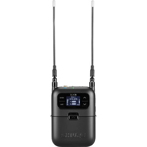 Shure SLXD5 Digital Camera-Mount Wireless Microphone Receiver (J52