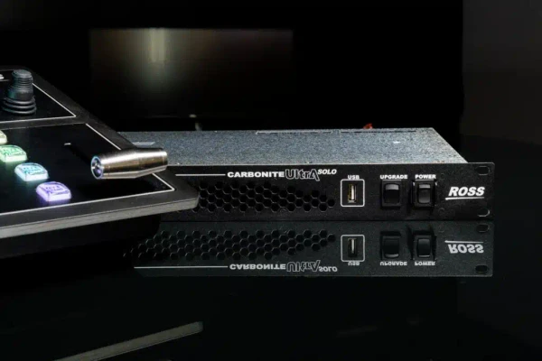 Ross Video Carbonite Ultra Solo 1RU Frame 4K Production Switcher w/ CB9 Carbonite Control Panel