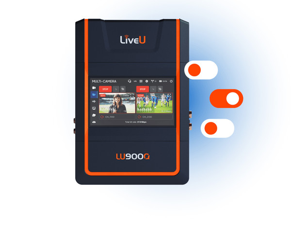 LiveU LU900Q Portable 4K HDR Live Video Transmission Field Unit