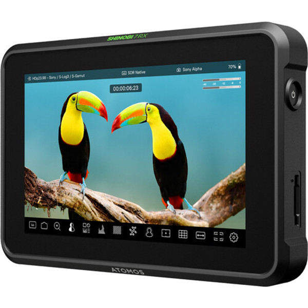 Atomos Shinobi 7 RX HDMI/SDI HDR On-Camera Monitor/Wireless Receiver