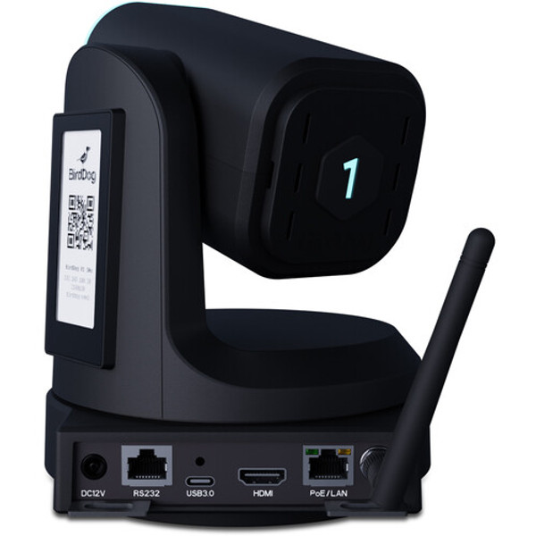 BirdDog X1 PTZ Camera with 30x Optical Zoom (Black)