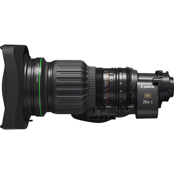 Canon CJ20ex5B IASE S 4K UHDxs 2/3" 20x Servo Lens with Type-S Drive