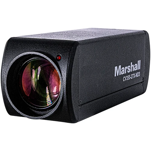 Marshall Electronics CV355-27X-ND3 HDMI/3G-SDI NDI HX3 Box Camera with 27x Optical Zoom