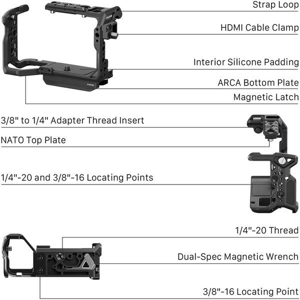 Tilta Full Camera Cage for Sony FX5 (Black)