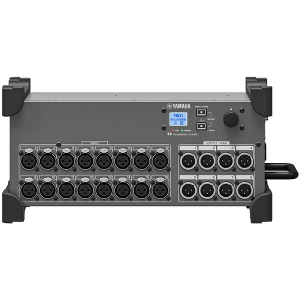 Yamaha RUIO1608SB-D 16x8 Dante Audio DM5 Utility Stage Box with 96kHz Sample Rate
