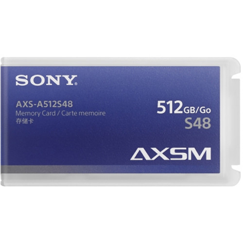 Sony AXS-A512S48 AXSM A Series 4.8 Gb/s Memory Card for AXS-R5 & R7