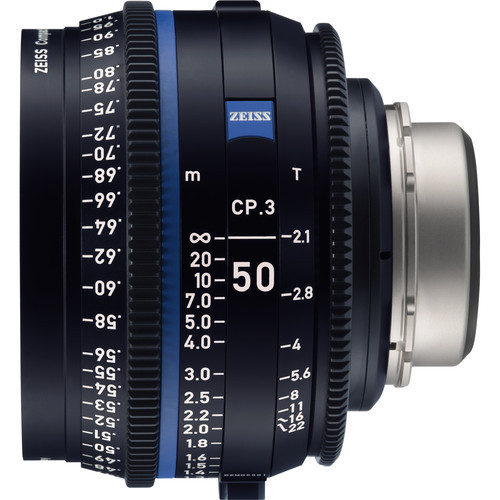 Zeiss 2177-328 CP.3 50mm T2.1 Compact Prime Lens (Canon EF Mount