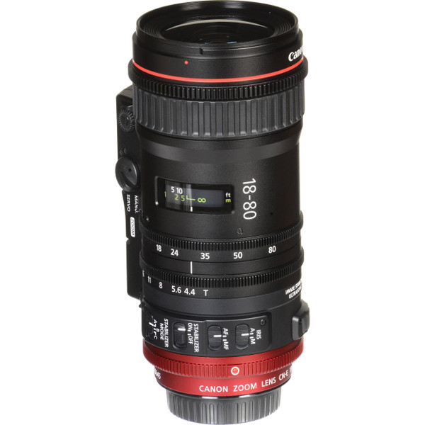 Canon CN-E 18-80mm T4.4 COMPACT-SERVO Cinema Zoom Lens (EF