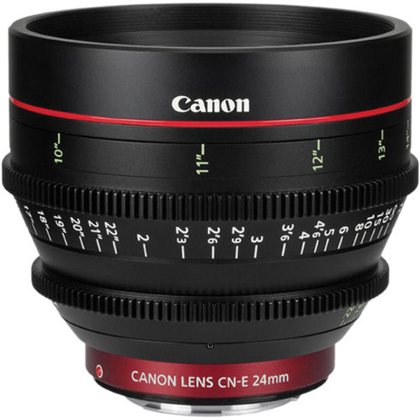 Canon CN-E 24mm T1.5 L F Cinema Prime Lens (EF Mount) (6569B001)