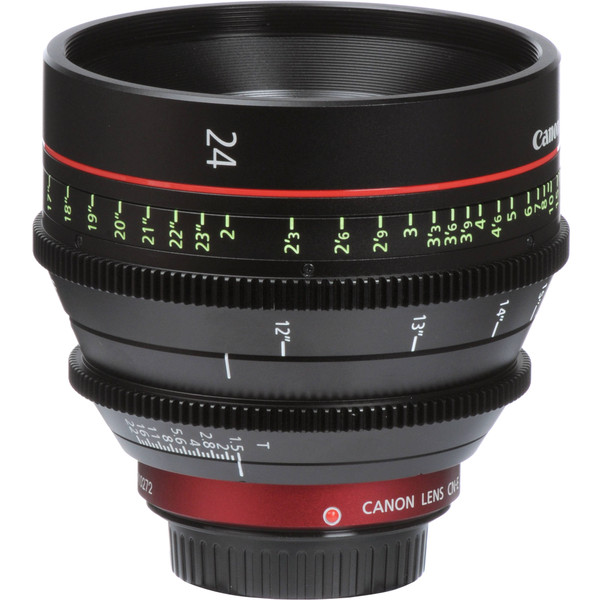 Canon CN-E 24mm T1.5 L F Cinema Prime Lens (EF Mount) (6569B001)