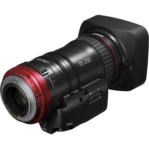 Canon 2568C002 CN-E 70-200mm T4.4 Compact-Servo Cine Zoom Lens (EF Mount)
