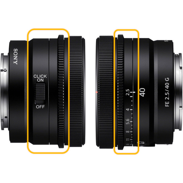Sony SEL40F25G FE 40mm f/2.5 G Lens