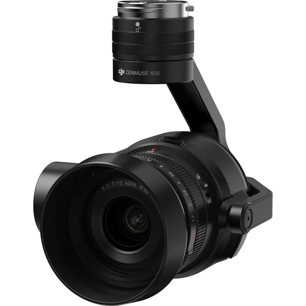 DJI Inspire 2 Standard Kit with Zenmuse X5S Gimbal & MFT 15mm/1.7 ASPH Lens, 4/3" CMOS, 5.2K / 30 fps, etc. 
