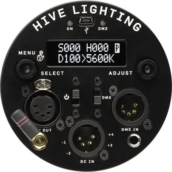 Hive Lighting Bee 50-C Fresnel Omni-Color LED Light (Black)