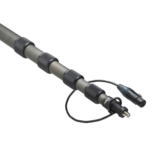 K-Tek KEG100CCR Avalon Series Graphite Boompole with Internal Coiled XLR Cable