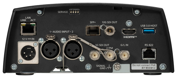 Panasonic AW-UE160 4K PTZ Camera with 2110, fiber, 12G-SDI & XLR