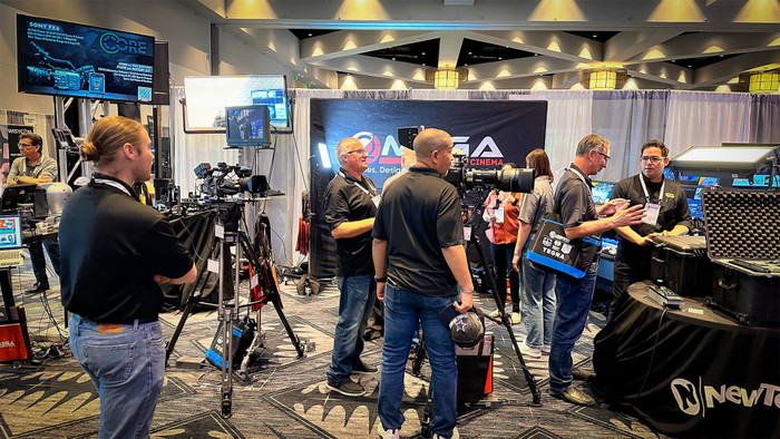 TAB Omega Broadcast and Cinema Booth