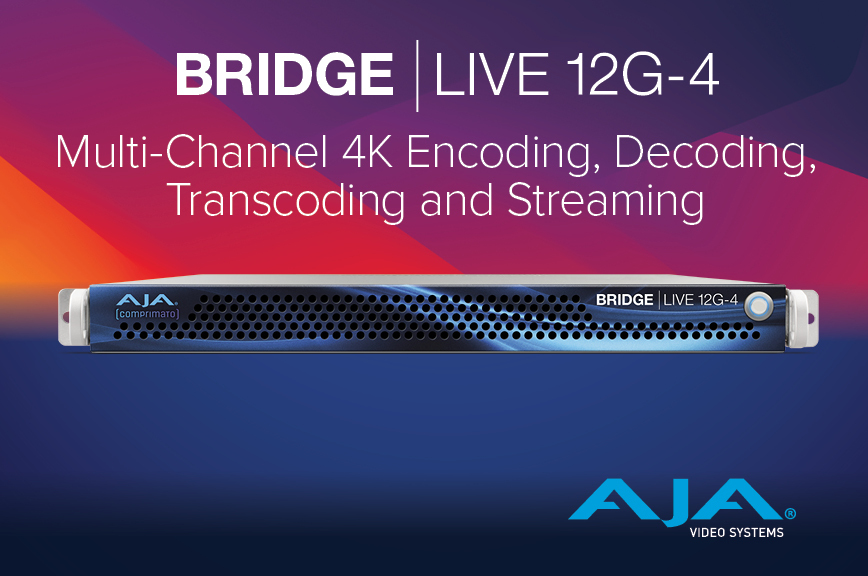 AJA BRIDGE LIVE 12G-4