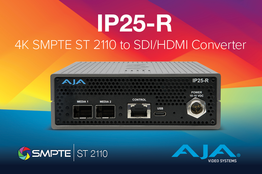 AJA IP25-R Mini-Converter