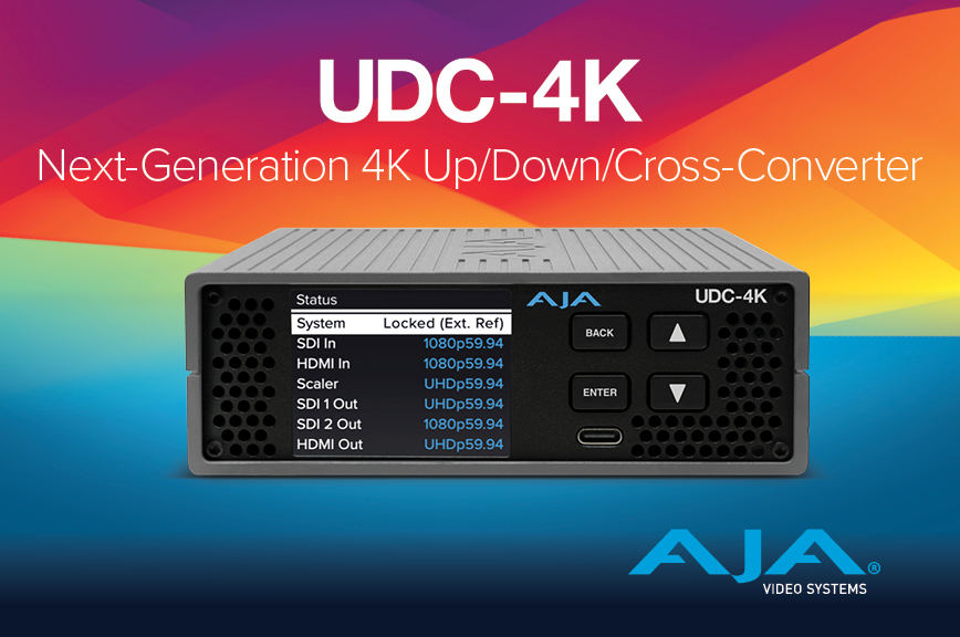 AJA UDC-4K Mini-Converter