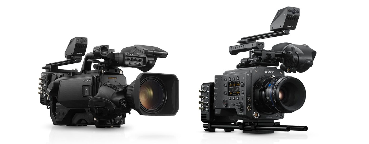 Sony OCELLUS camera tracking system shown in use