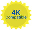 4K Compatible badge