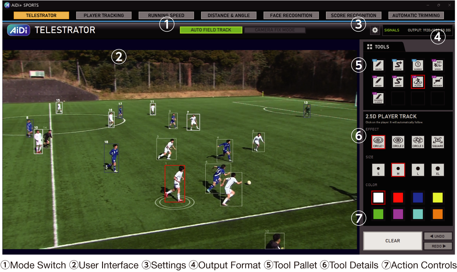 Viztrick AiDi Tablet GUI