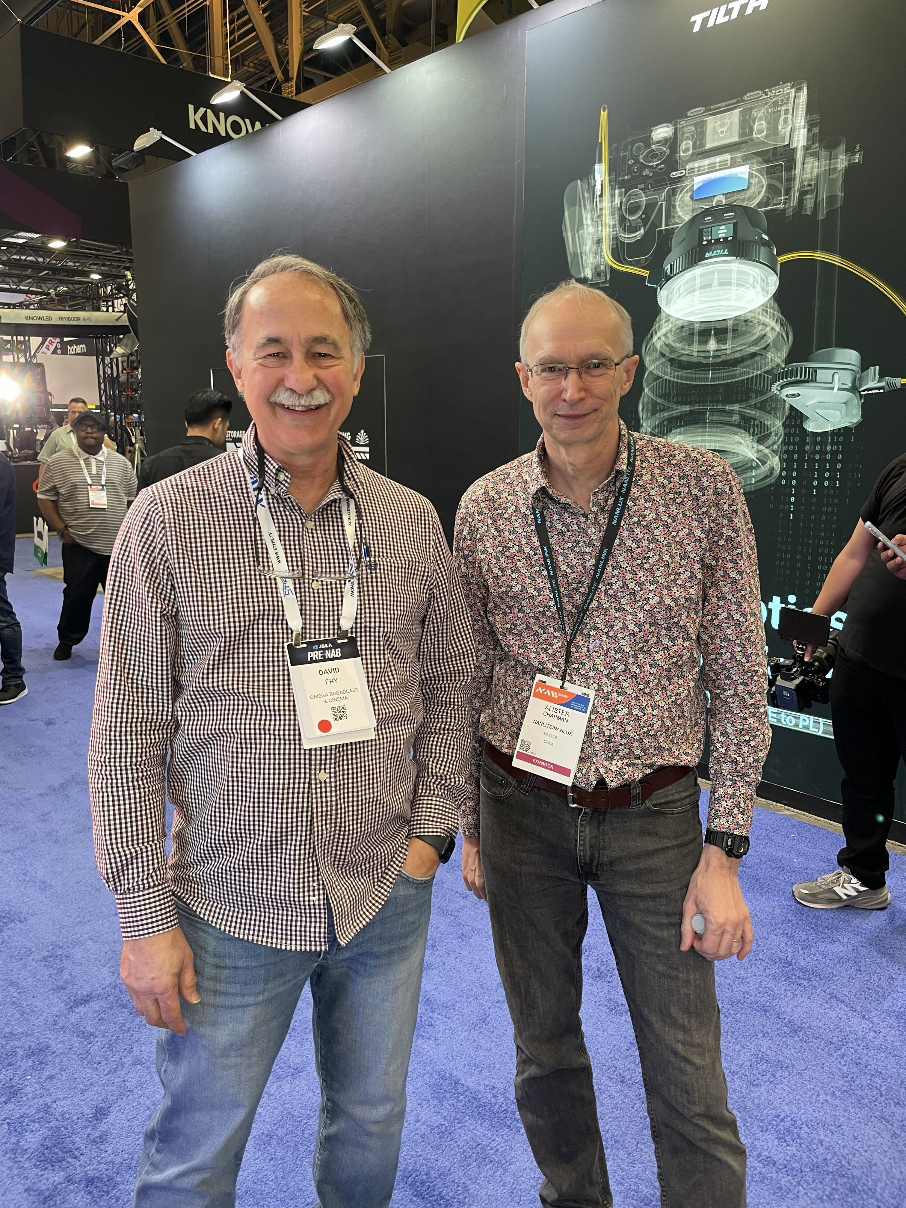 Omega team at NAB
