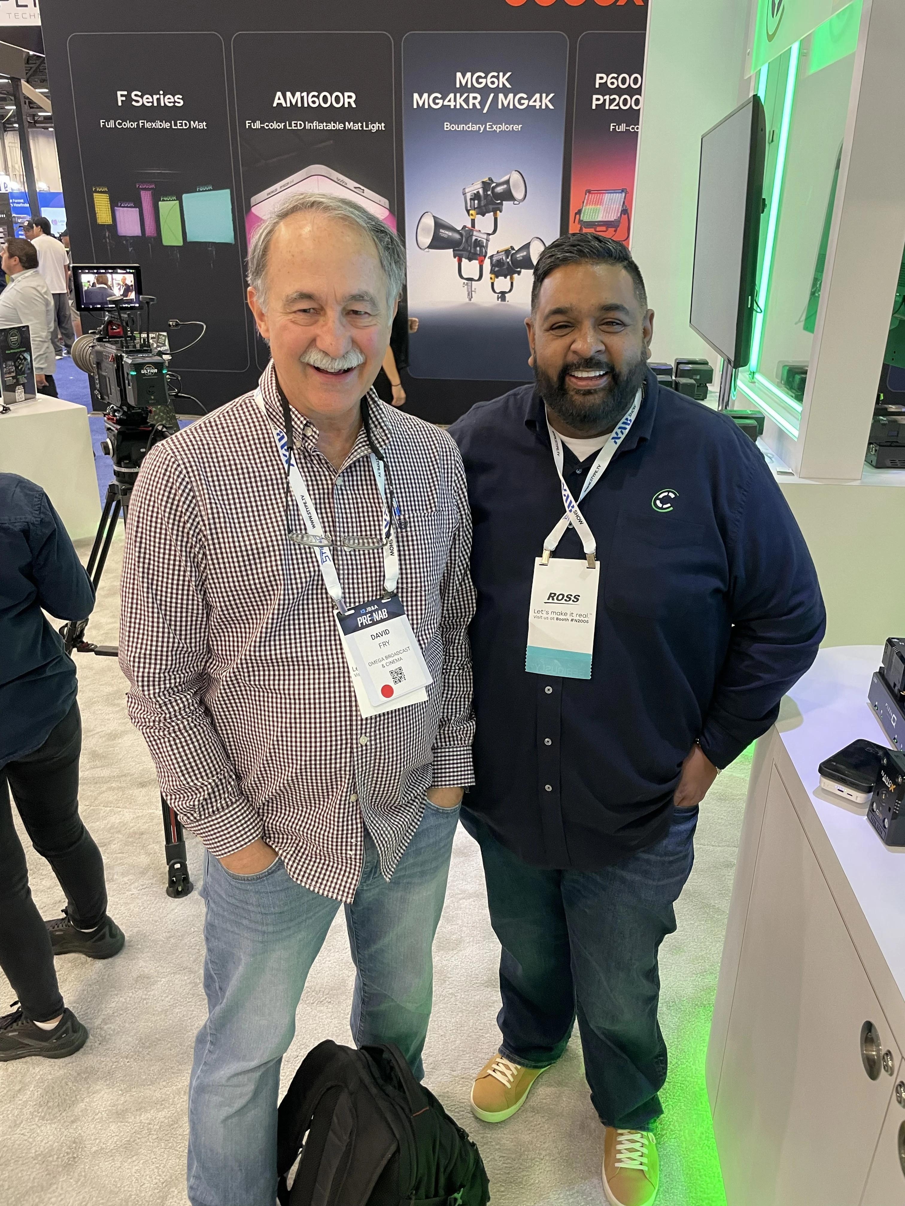 Omega team at NAB