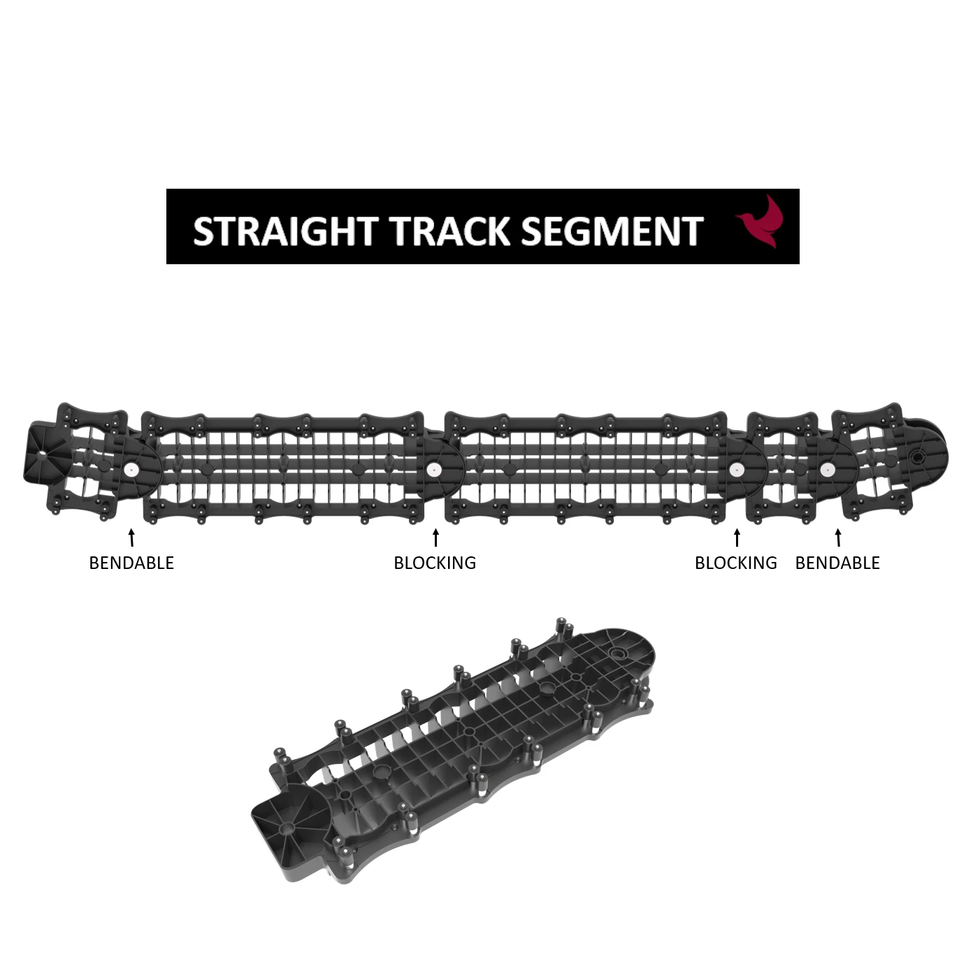 Waterbird MS XL Straight Track Segments
