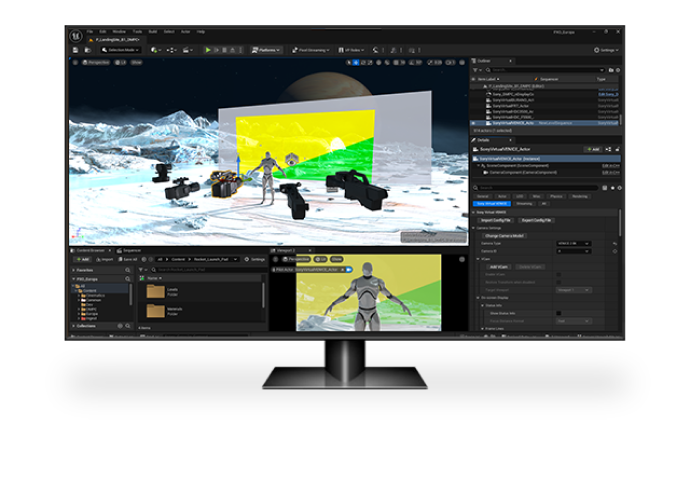 Camera and Display Plugin for UE