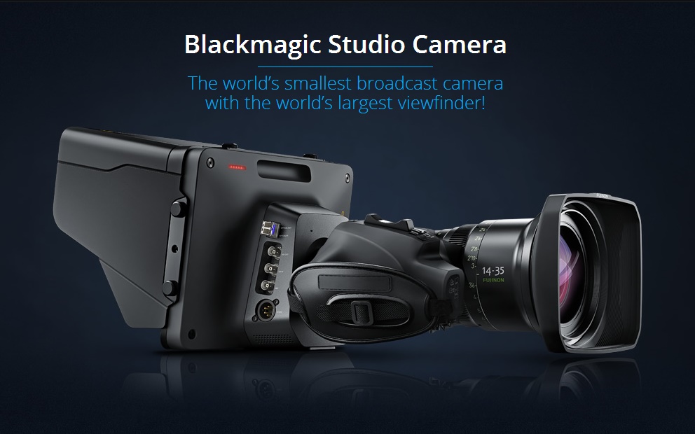 The world’s smallest broadcast camera with the world’s largest