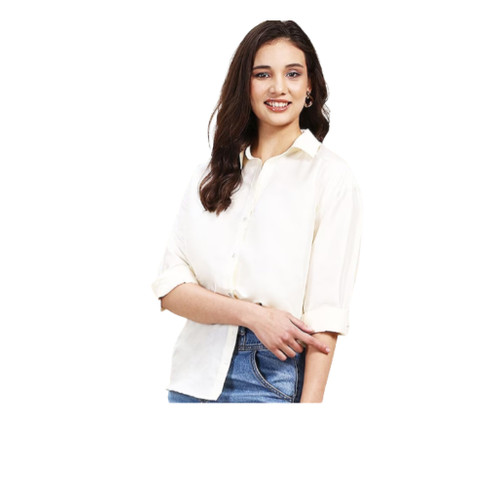 Women Spread Collar Shirt