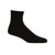 Men Black Solid Cotton Above Ankle length Socks