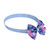 Girls Blue & Pink Hairband with Bow Detail