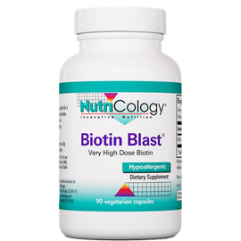 Nutricology - Biotin Blast 90 Veggie Capsules