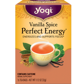 Yogi Teas - Perfect Energy Vanilla Spice 16 Bags