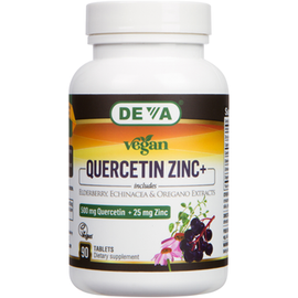 Deva Nutrition LLC - Vegan Quercetin Zinc+ 90 tab